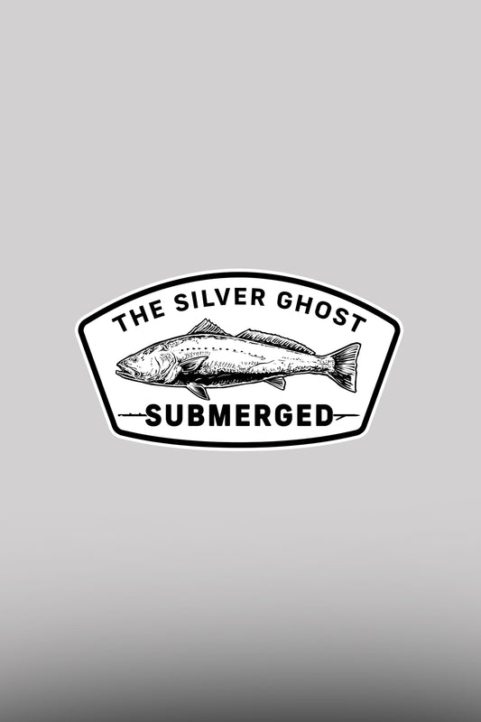 Silver Ghost Vinyl Sticker